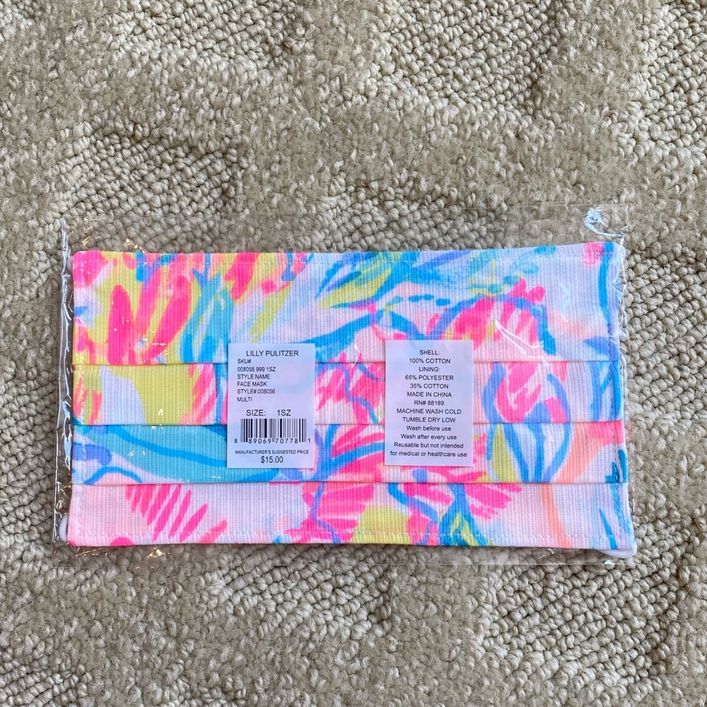 Lilly Pulitzer Mask